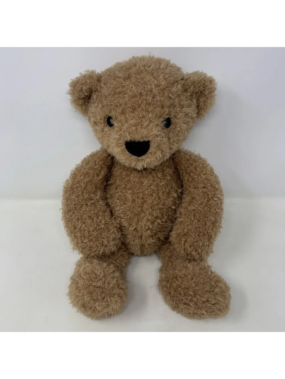 Jellycat Theodore Bear Medium Plush THE2B Curly Brown Teddy Stuffed Animal NWT